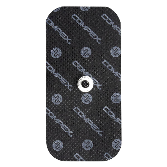 Black Easysnap Self-adhesive Electrodes For Muscle Stimulation 50 X 100mm