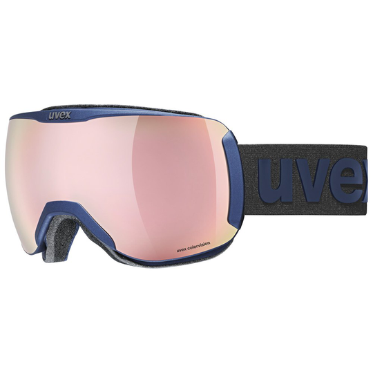 Uvex Downhill 2100 We Ski Goggles Blue Mirror Rose Colorvision Green/CAT2