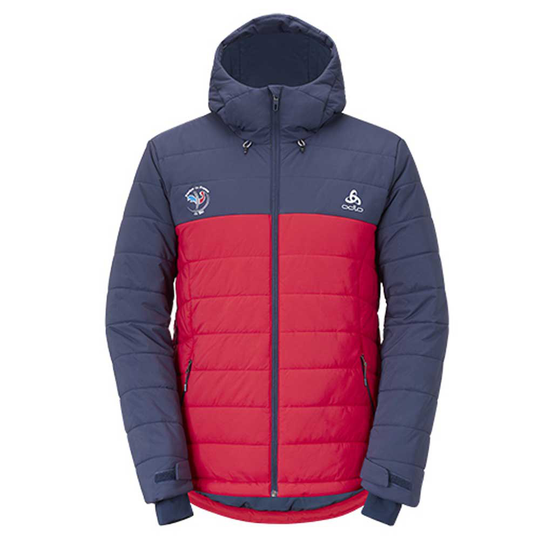 Odlo Cocoon Nordic Fan Red,Blue S Man
