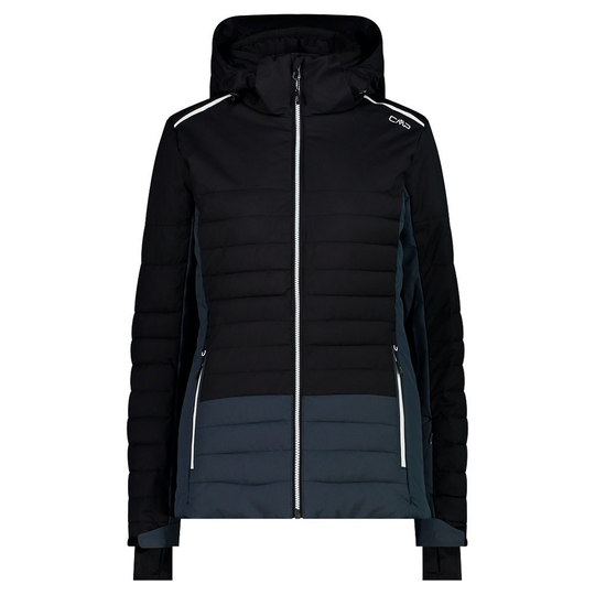 Cmp Zip Hood 31w0226 Jacket Black 2XS Woman