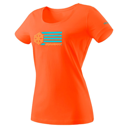 Dynafit Graphic Short Sleeve T-shirt Orange DE 34 Woman