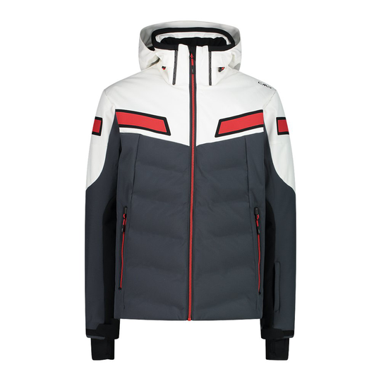 Cmp Zip Hood 32w0137 Jacket Grey S Man