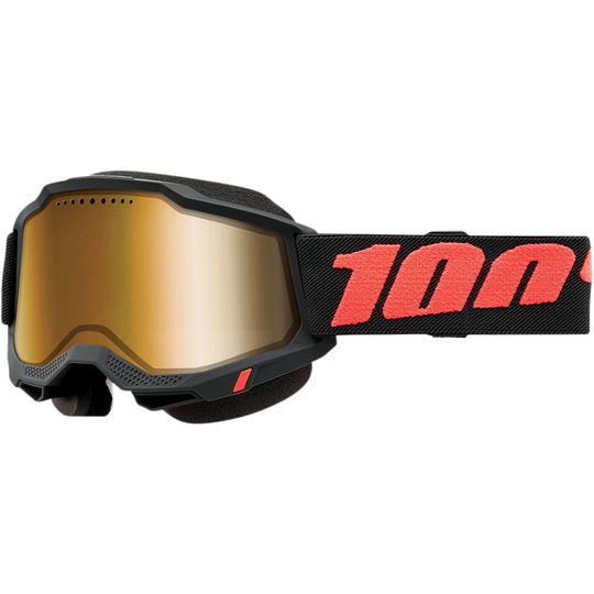 100percent Accuri 2 Ski Goggles Black Yellow