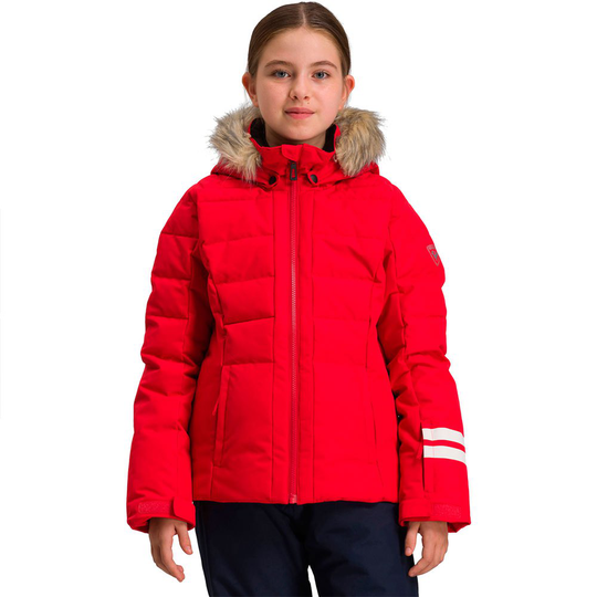 Rossignol Polydown Jacket Girl Red 10 Years Boy