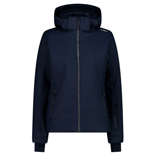 Cmp Zip Hood 31w0196 Jacket Blue XS Woman