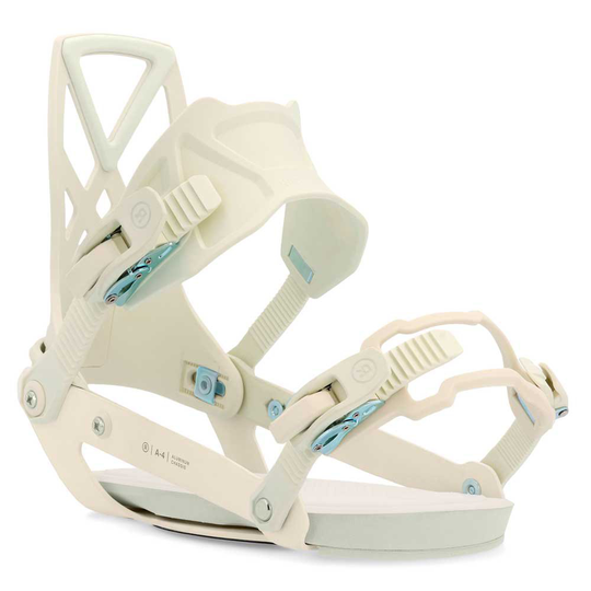 Ride A-4 Snowboard Bindings White M