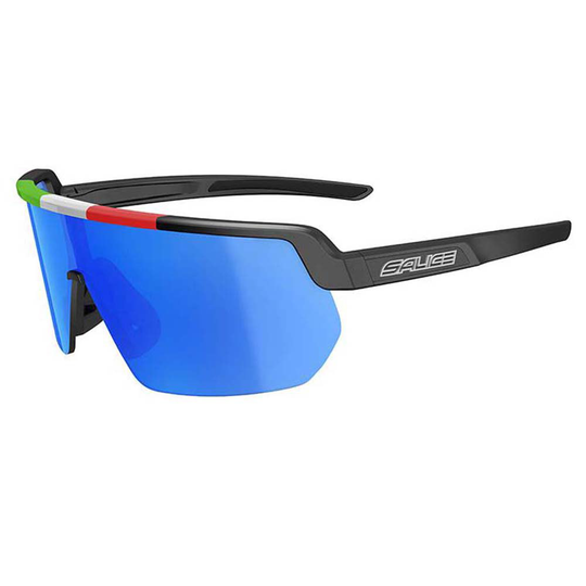 Salice 023 Double Mirror Photochromic Nxt+spare Lens Sunglasses Black RWX/CAT1-3 + RW Blue/CAT3