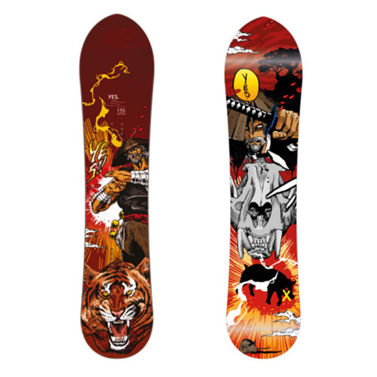 Yes. Firstpow Youth Snowboard Multicolor 135