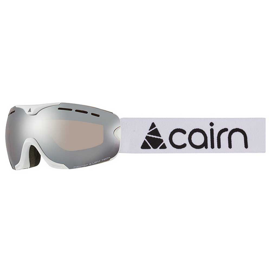 Cairn Gemini Spx3 Ski Goggles White Mirror/CAT 3