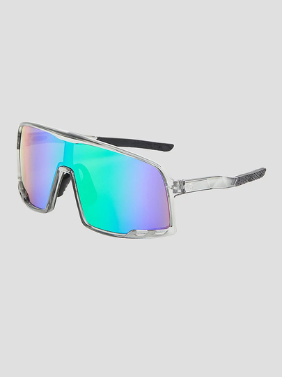 CHPO Henrik Grey Sunglasses rainbow mirror