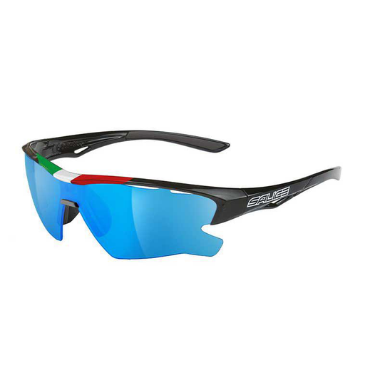 Salice 011 Ita Sunglasses Black Rw Blue/CAT3+Orange/CAT1