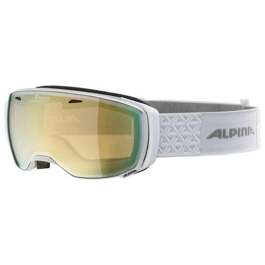 Alpina Estetica Hm Ski Goggles White Light Grey / Orange mm Mandarin Sph/CAT2