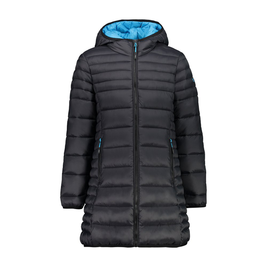Cmp 30z1845 Coat Fix Hood Jacket Black 3 Years Boy