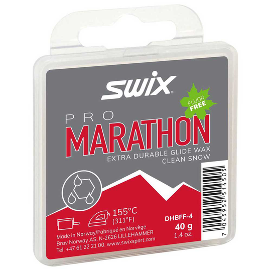Swix Pure Marathon Fluor Free 40 G Red,Grey