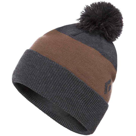 Black Diamond Pom Beanie Brown,Grey Man
