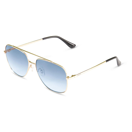 Sinner Muir Sunglasses Golden Sintec Icy Blue Oil/CAT3