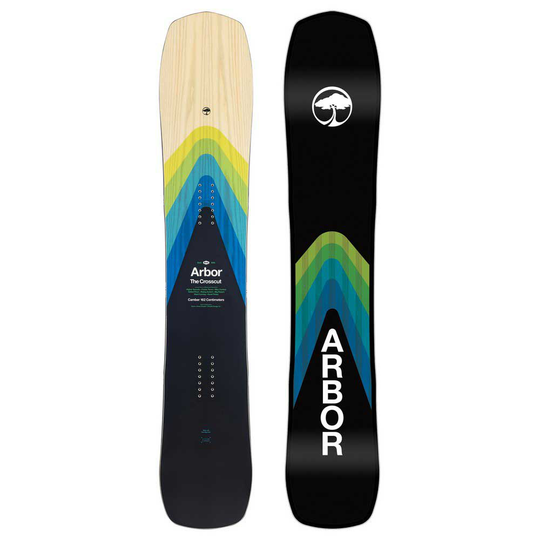 Arbor Crosscut Camber Snowboard Wide Multicolor 159W