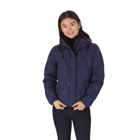 Rossignol Welded Quilt Shield Jacket Blue L Woman