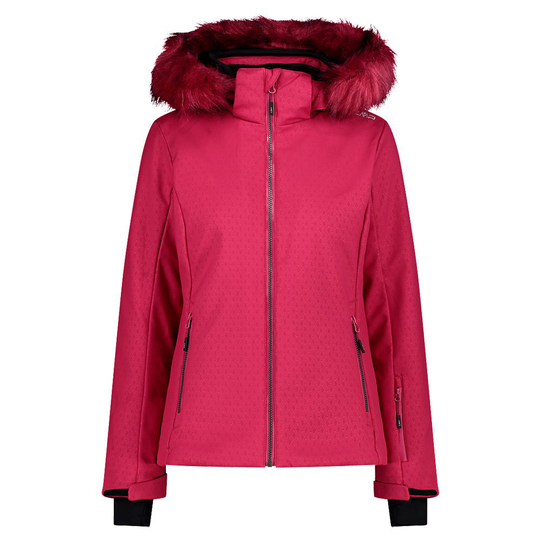 Cmp Zip Hood 31w0196f Jacket Red 2XS Woman