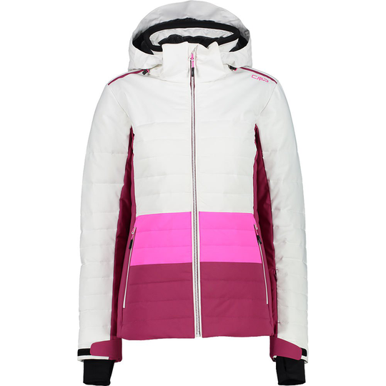 Cmp Zip Hood 31w0226 Jacket White,Pink 2XS Woman