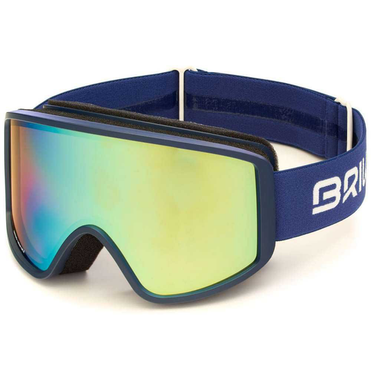 Briko Homer Ski Goggles Golden Blue Cloud/CAT2
