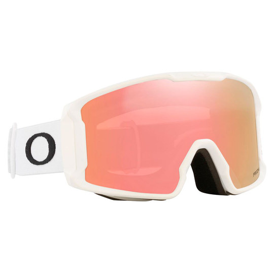 Oakley Line Miner M Prizm Ski Goggles White Prizm Sage Gold/CAT3