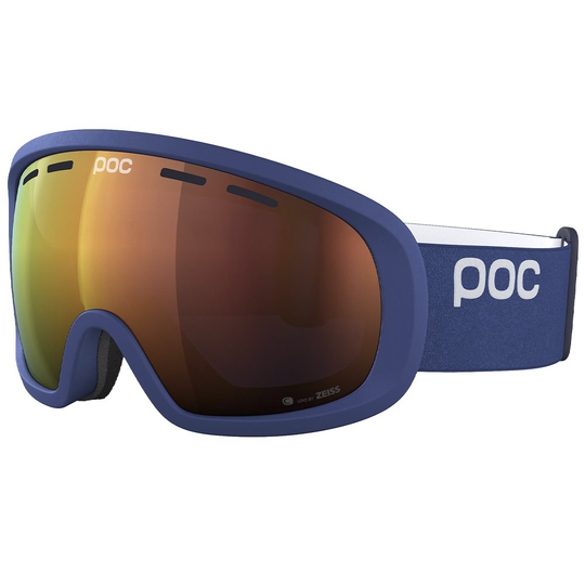 Poc Fovea Mid Clarity Ski Goggles Blue Spektris Orange/CAT2