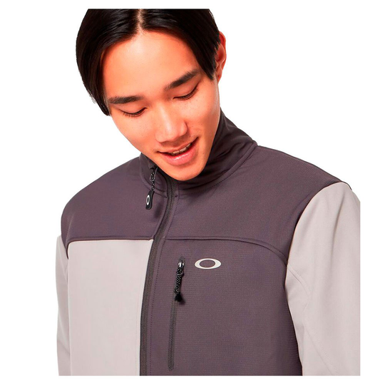 Oakley Apparel Whistler Rc Full Zip Sweatshirt Grey L Man