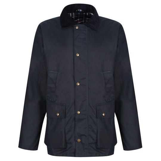 Mens Banbury Waxed Jacket (navy)