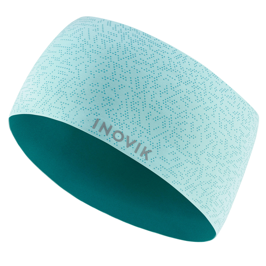 Kids' Cross-country Skiing Headband - Xc S Head 500 - Blue Green