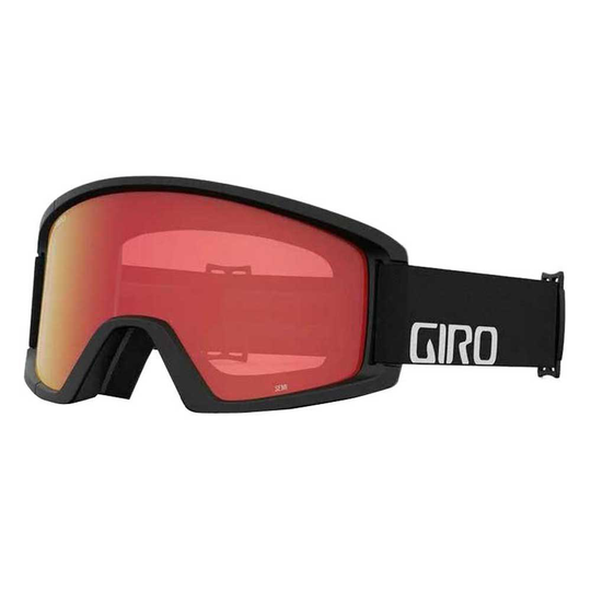 Giro Semi Ski Goggles Black Amber Scarlet/CAT2+Yellow/CAT0
