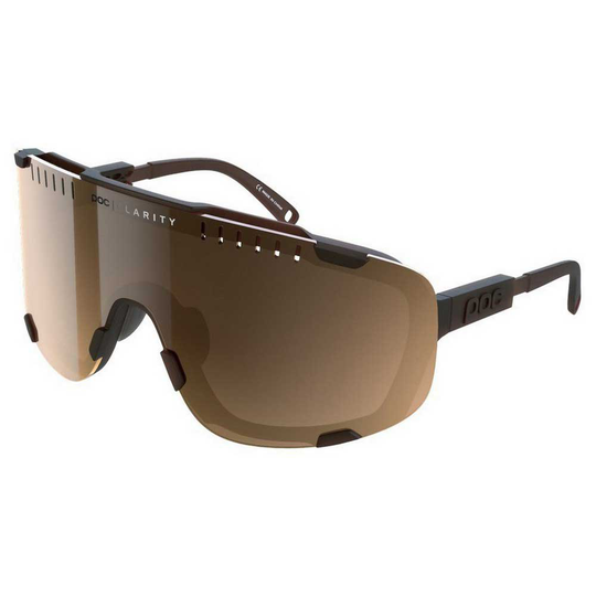 Poc Devour Sunglasses Brown Brown / Silver Mirror/CAT2
