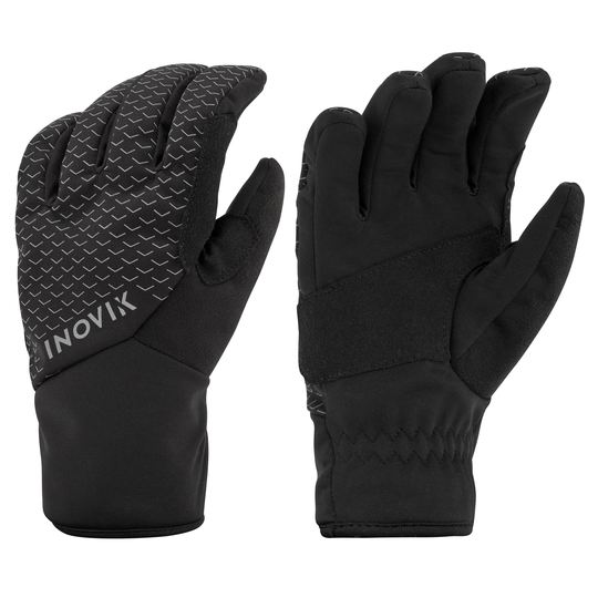 Kids' Cross-country Ski Warm Gloves Xc S 100 - Black