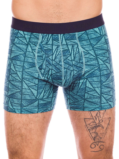 Patagonia Essential Briefs - 3 In Boxershorts dark borealis grn