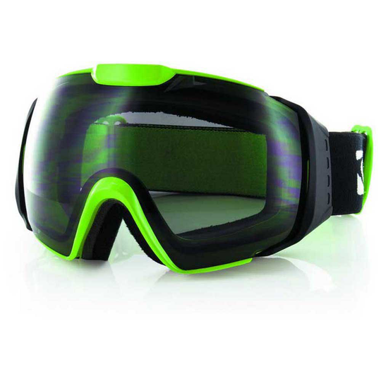 Carve Platinum Ski Goggles Black Grey Lens/CAT2-3