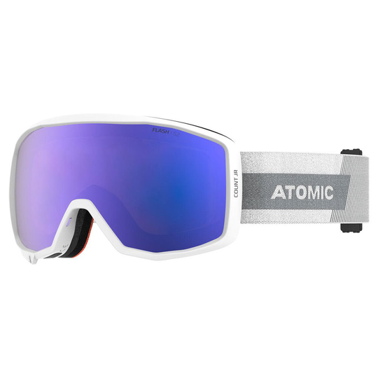Atomic Count Spherical Ski Goggles Junior White,Grey Blue Flash/CAT2