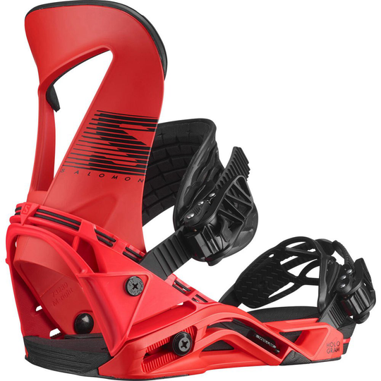 Salomon Hologram Snowboard Bindings Red S