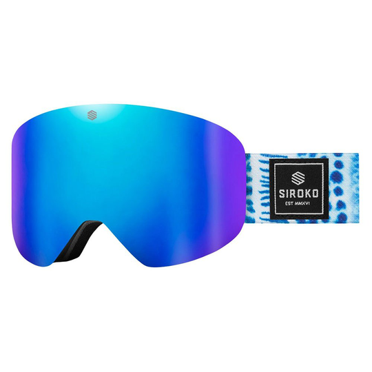 Siroko Gx Ski Goggles Blue Blue Mirror
