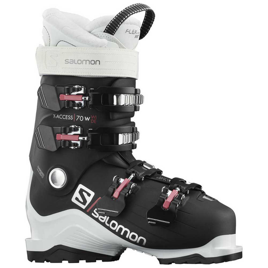 Salomon X Access 70 Wide Alpine Ski Boots Black 22.0-22.5