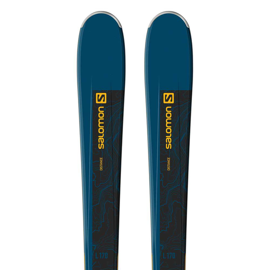 Salomon Distance 80+m10 Gw L8 Alpine Skis Blue 150