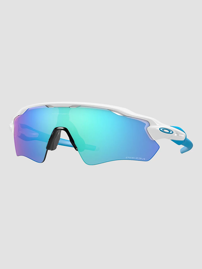 Oakley Radar EV Path Polished White Sunglasses prizm sapphire