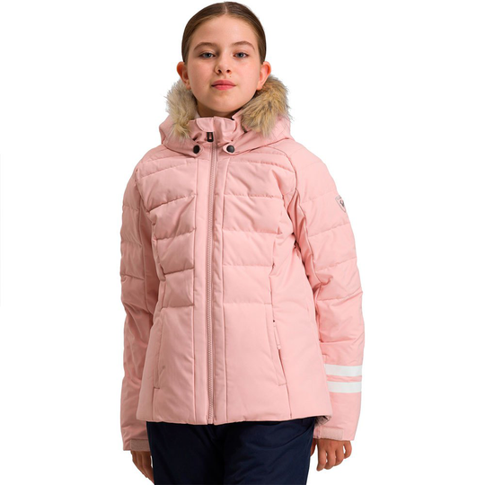 Rossignol Polydown Jacket Girl Pink 16 Years Boy