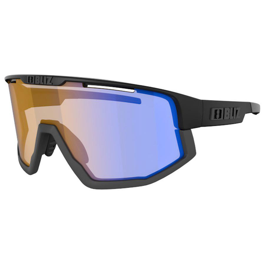 Bliz Fusion Nano Optics Nordic Light Sunglasses Black Coral - Amber With Blue Multicoating/CAT1