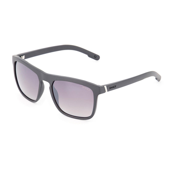 Sinner Thunder Teen Sunglasses Grey Gradient Smoke Mirror/CAT3