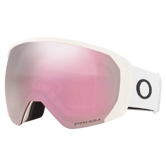 Oakley Flight Path Xl Prizm Snow Ski Goggles White Prizm Snow Hi Pink/CAT1