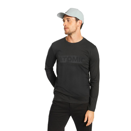 Atomic Alps Long Sleeve T-shirt Black L Man