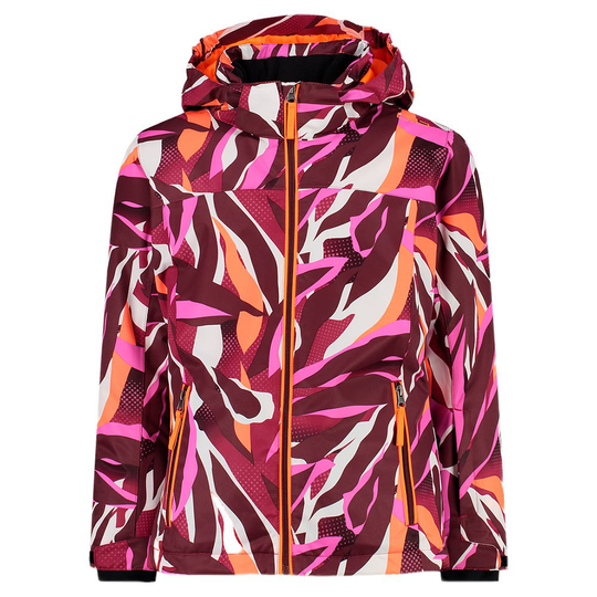 Cmp Snaps Hood 39w2085 Jacket Red 12 Years Boy