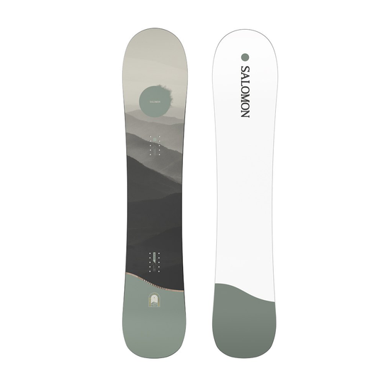Salomon Bellevue Snowboard Grey 144