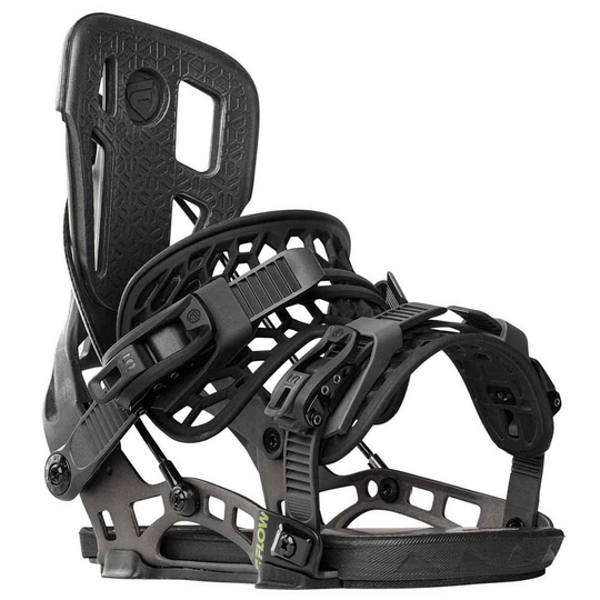 Flow Nx2 Carbon Snowboard Bindings Silver L