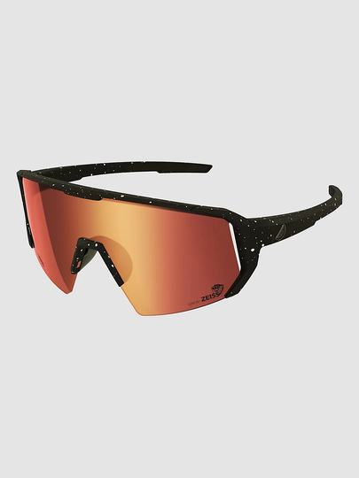 Melon Optics Alleycat Paint Splat All Black Sunglasses red